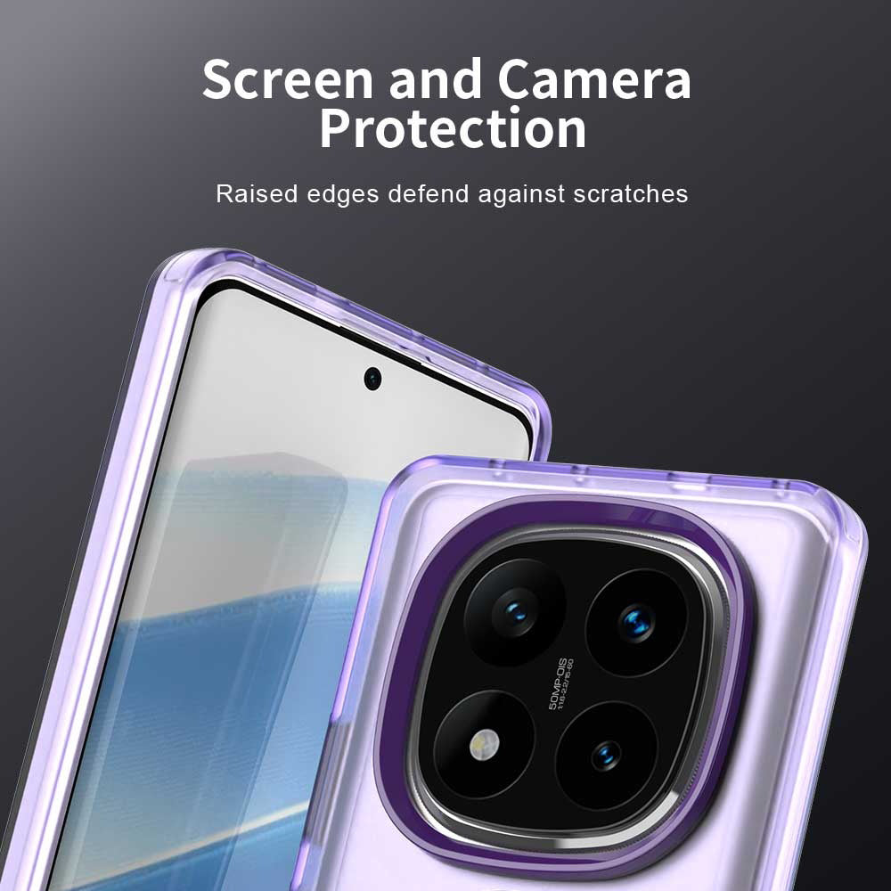 Husa de protectie Techsuit CandyCase MagSafe compatibil cu Xiaomi Redmi Note 14 Pro 4G, Mov