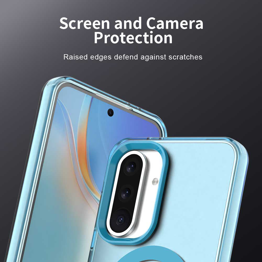 Husa de protectie Techsuit CandyCase MagSafe compatibil cu Samsung Galaxy A36 5G, Albastru