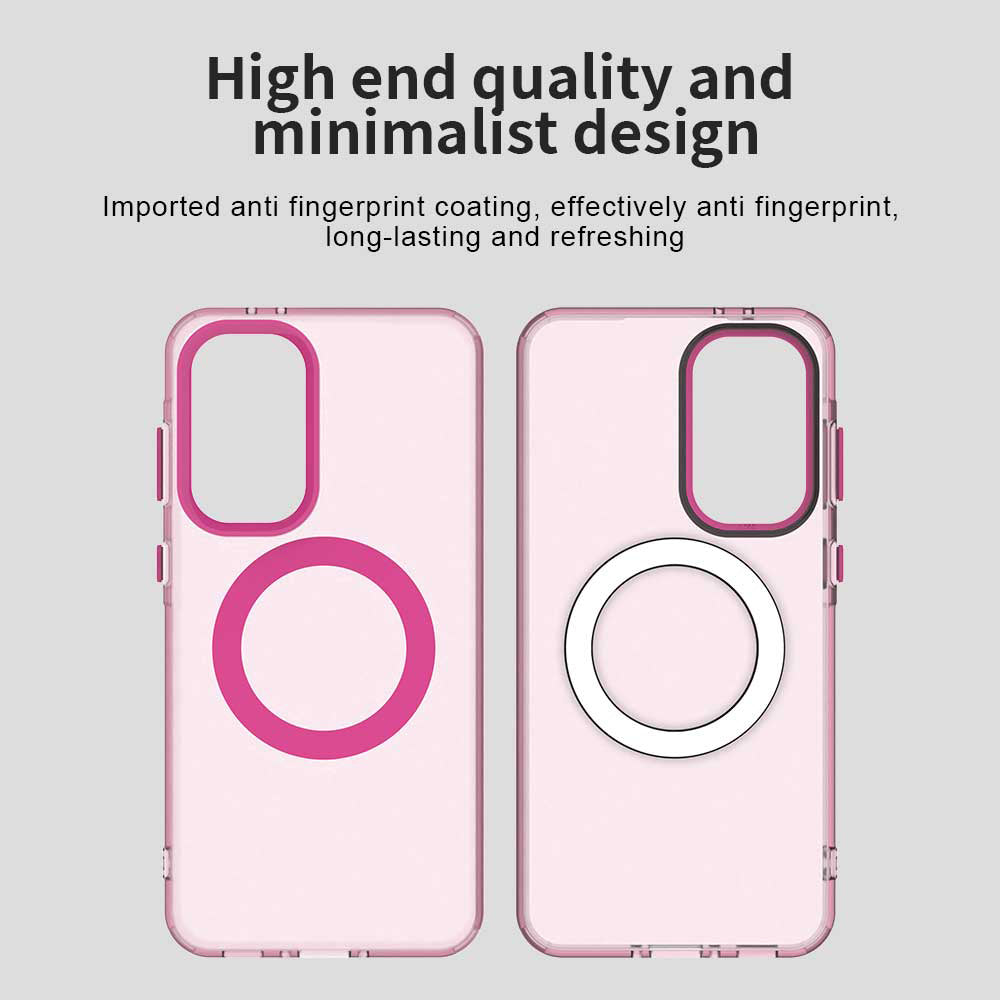 Husa de protectie Techsuit CandyCase MagSafe compatibil cu Samsung Galaxy A36 5G, Roz
