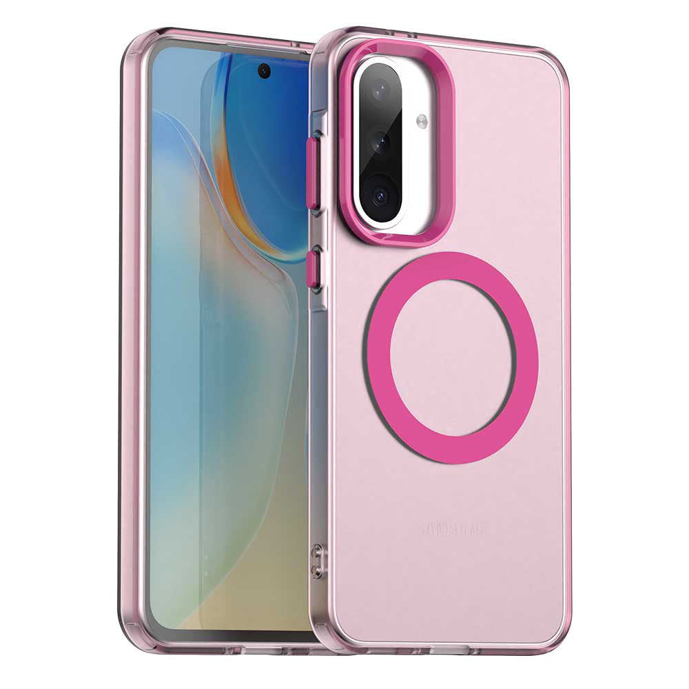 Husa de protectie Techsuit CandyCase MagSafe compatibil cu Samsung Galaxy A36 5G, Roz