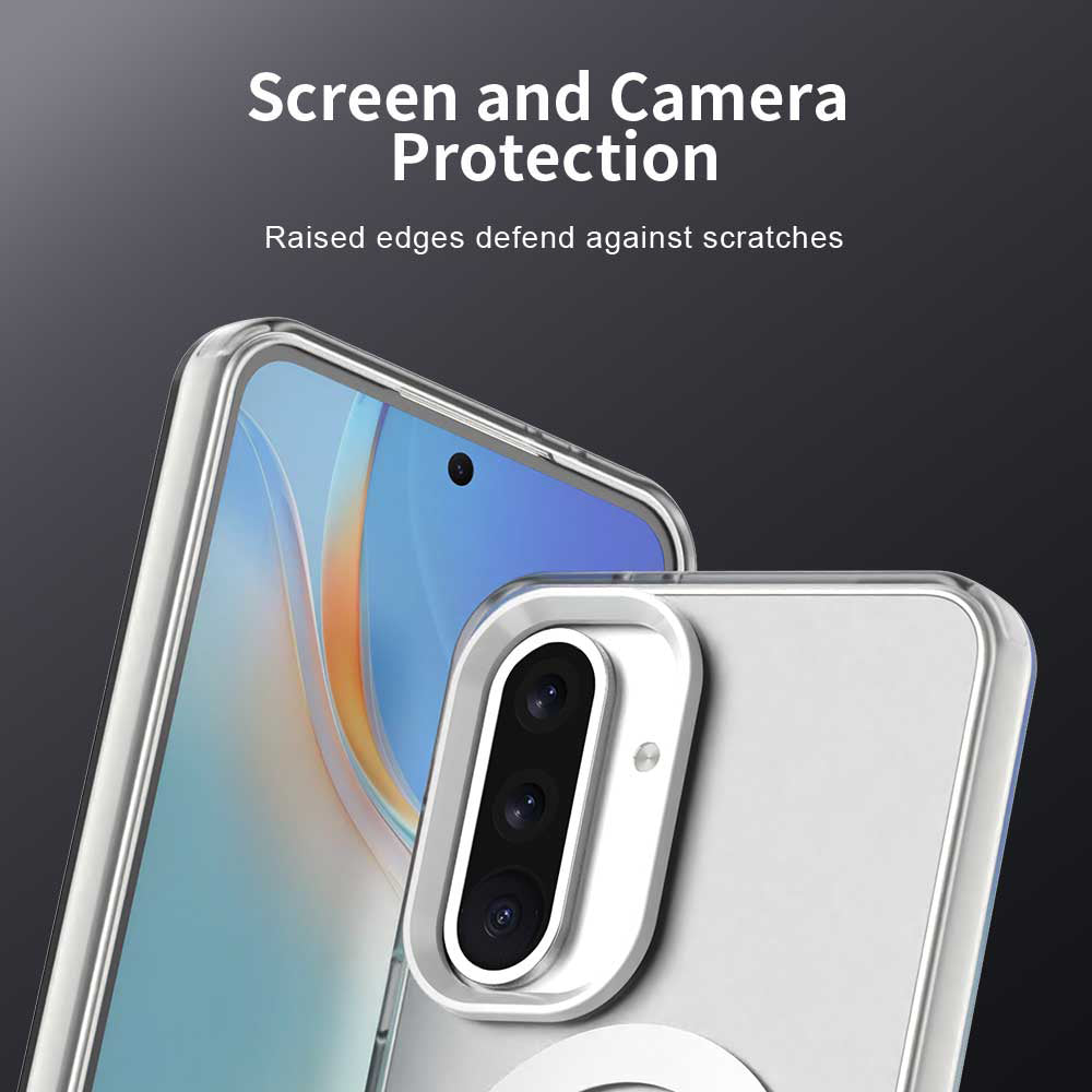 Techsuit CandyCase MagSafe fehér tok Samsung Galaxy A36 5G készülékhez