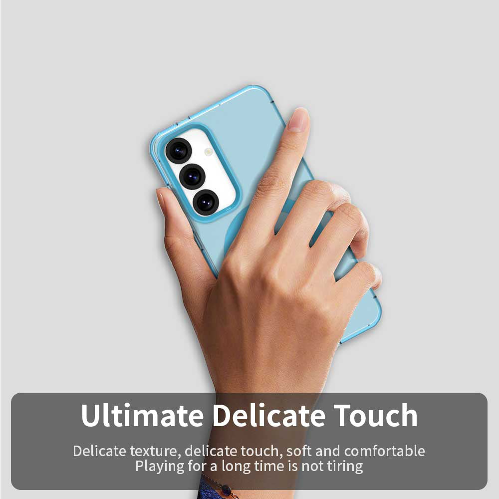 Husa de protectie Techsuit CandyCase MagSafe compatibil cu Samsung Galaxy S24 Plus / S25 Plus, Albastru