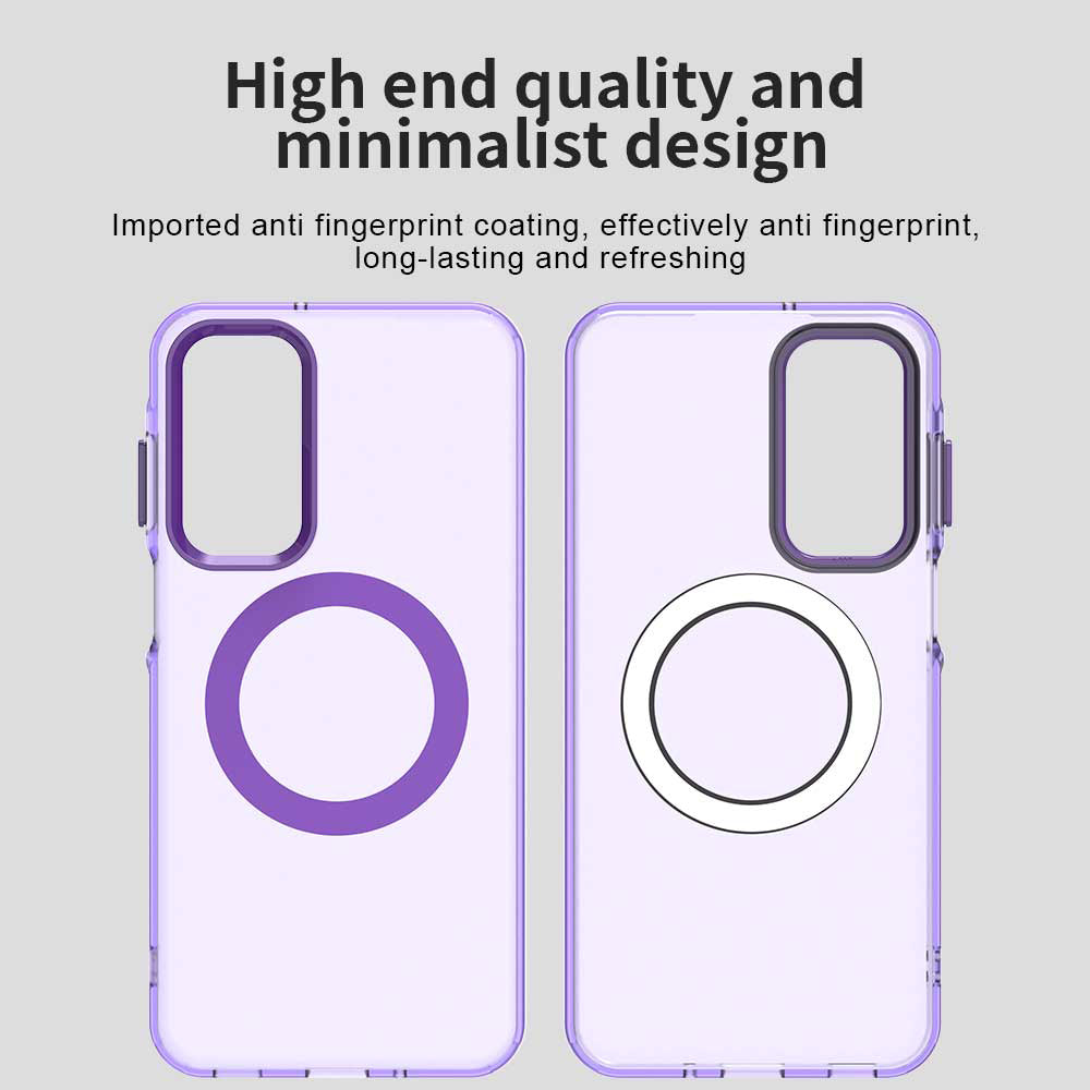 Husa de protectie Techsuit CandyCase MagSafe compatibil cu Samsung Galaxy A16 4G / A16 5G, Mov