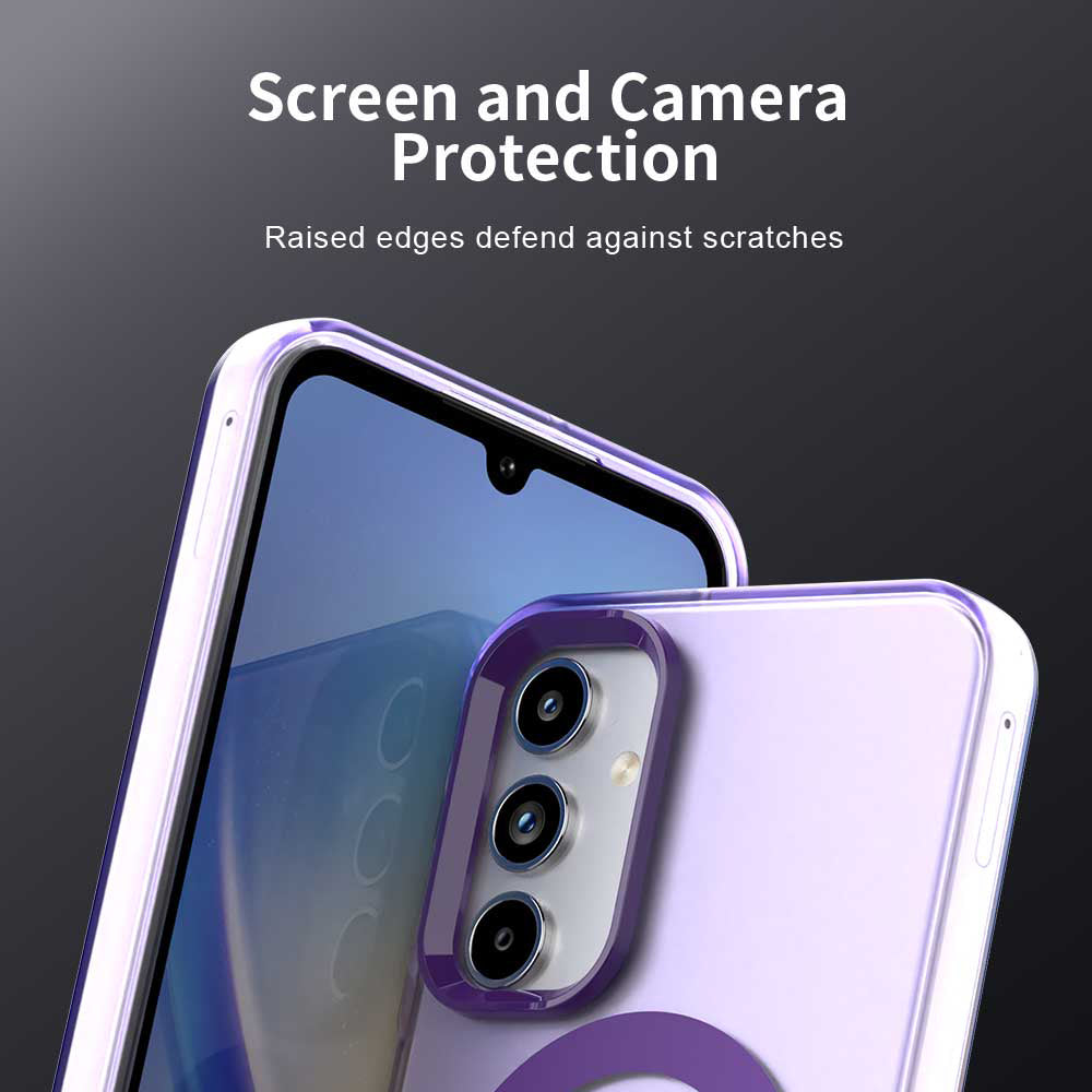 Husa pentru Samsung Galaxy A15 4G / A15 5G - Techsuit CandyCase MagSafe - Purple