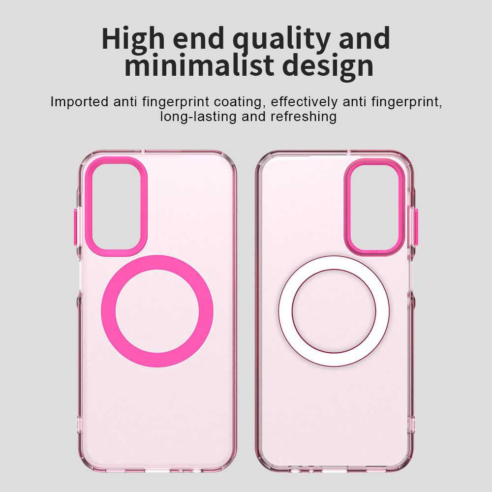 Husa de protectie Techsuit CandyCase MagSafe compatibil cu Samsung Galaxy A15 4G / A15 5G, Roz