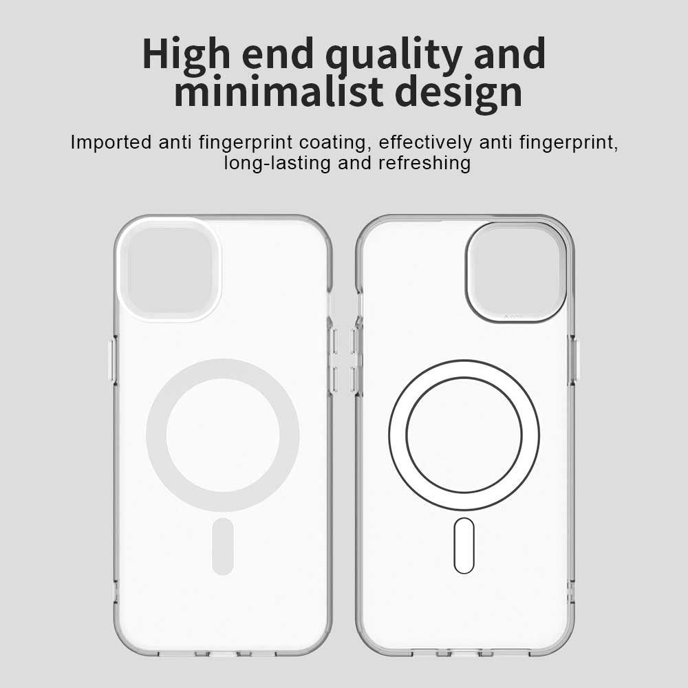 Husa pentru iPhone 15 Plus - Techsuit CandyCase MagSafe - White