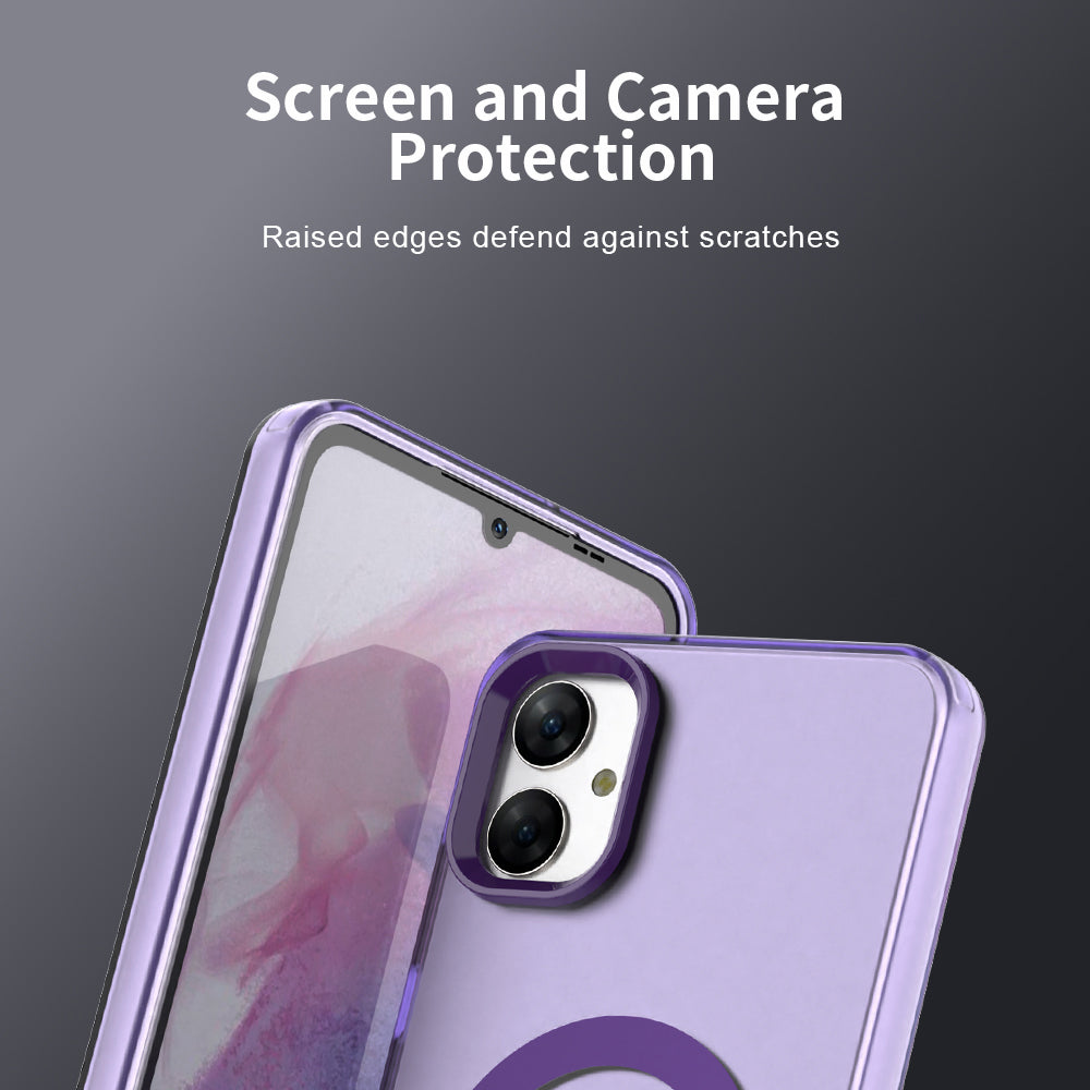 Husa de protectie Techsuit CandyCase MagSafe compatibil cu Samsung Galaxy A05, Mov