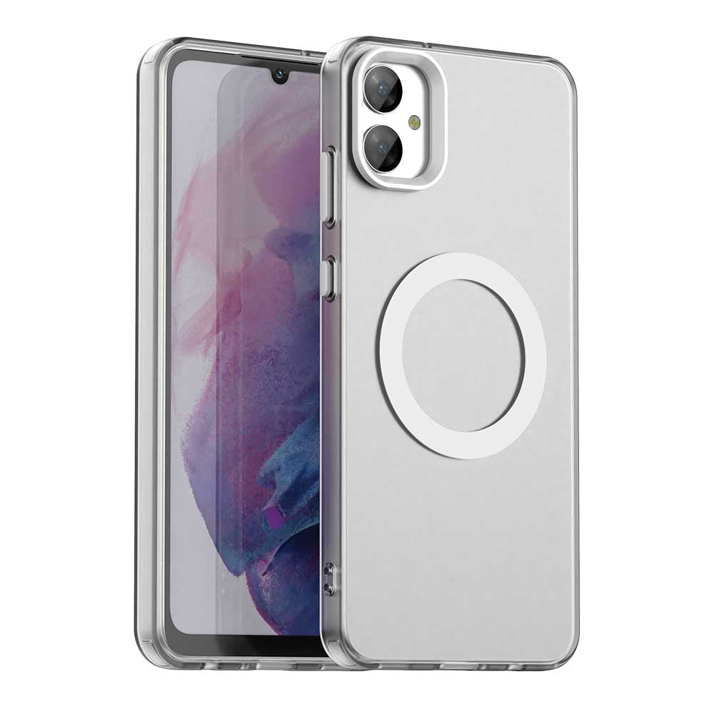 Husa de protectie Techsuit CandyCase MagSafe compatibil cu Samsung Galaxy A05, Alb