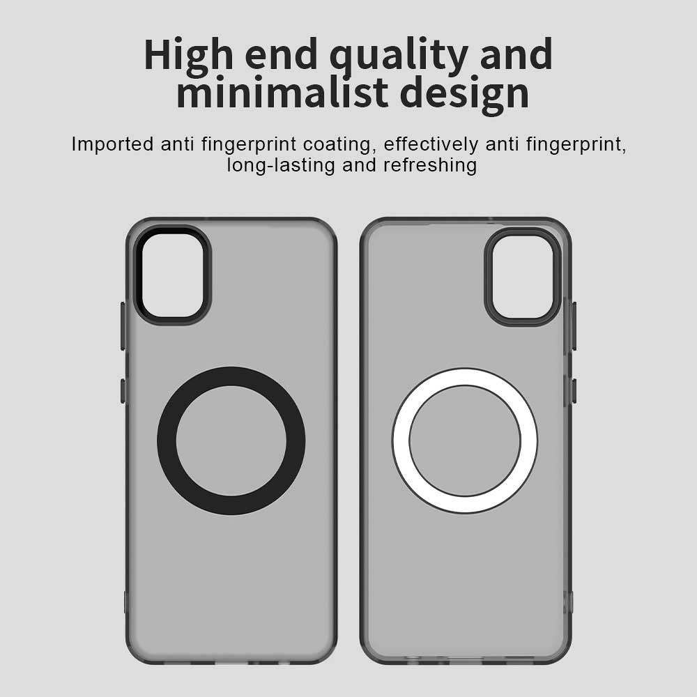 Husa de protectie Techsuit CandyCase MagSafe compatibil cu Samsung Galaxy A05, Negru