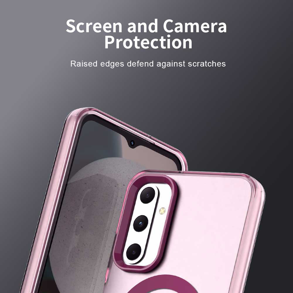 Husa de protectie Techsuit CandyCase MagSafe compatibil cu Samsung Galaxy A05s, Roz