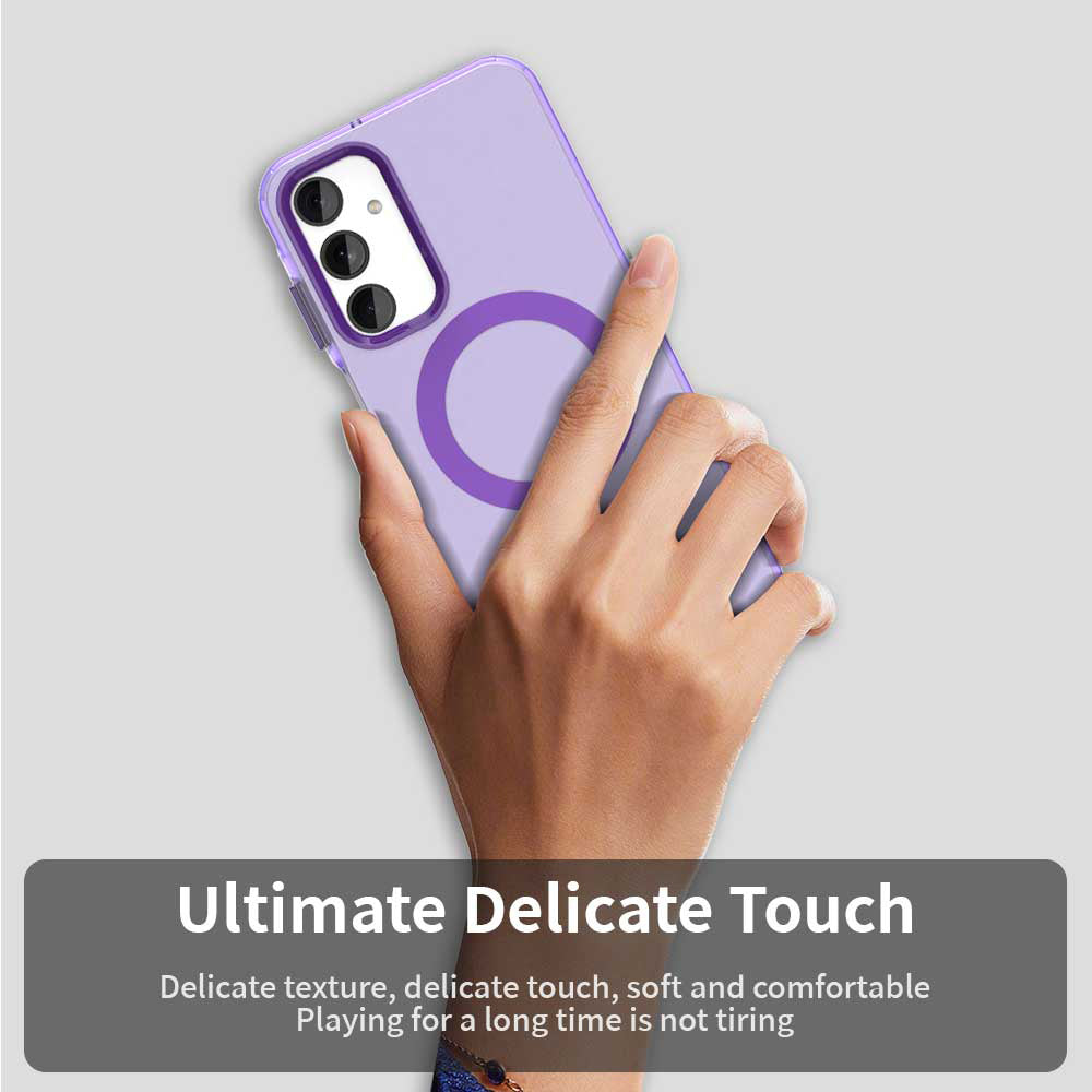 Husa de protectie Techsuit CandyCase MagSafe compatibil cu Samsung Galaxy A25 5G, Mov