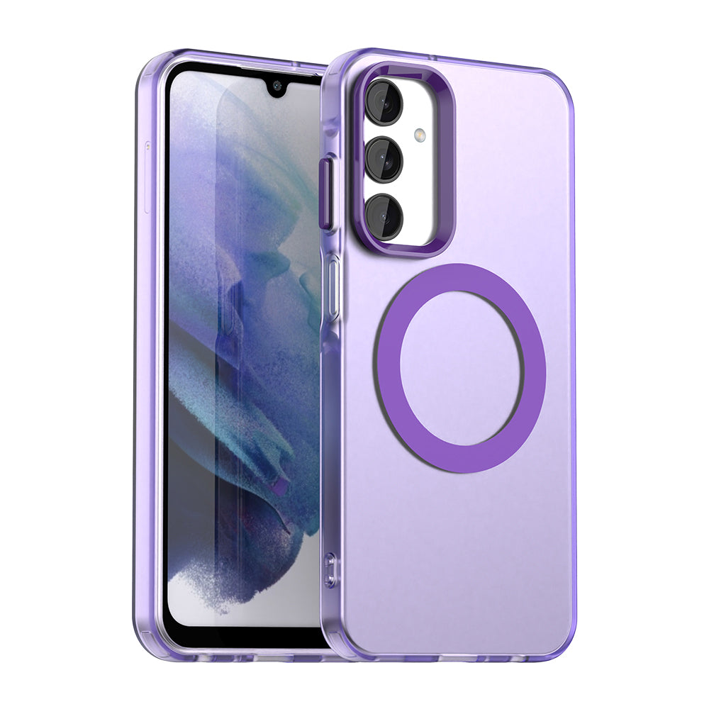 Husa de protectie Techsuit CandyCase MagSafe compatibil cu Samsung Galaxy A25 5G, Mov