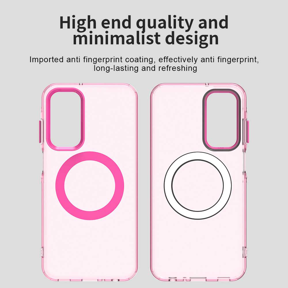Husa de protectie Techsuit CandyCase MagSafe compatibil cu Samsung Galaxy A25 5G, Roz