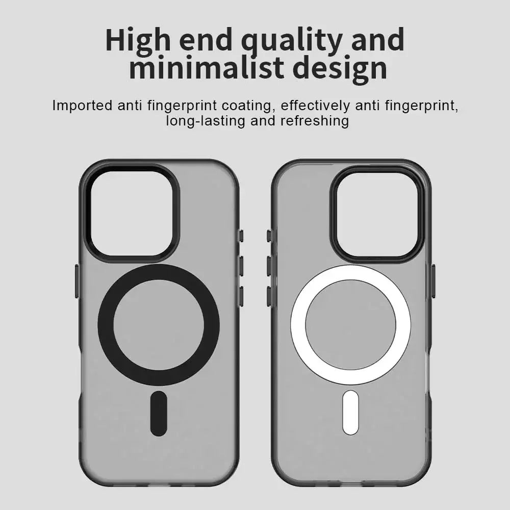 Husa de protectie Techsuit CandyCase MagSafe compatibil cu iPhone 16 Pro, Albastru