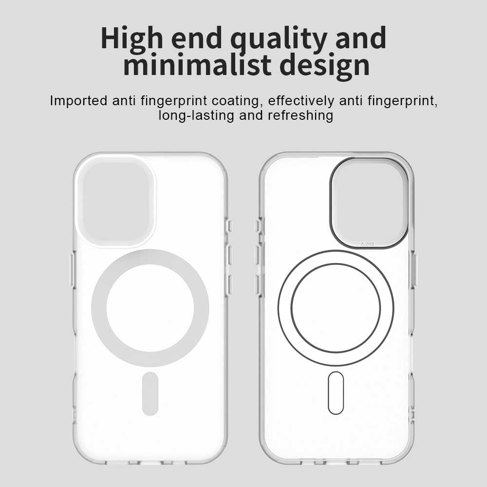 Husa de protectie Techsuit CandyCase MagSafe compatibil cu iPhone 16 Plus, Alb