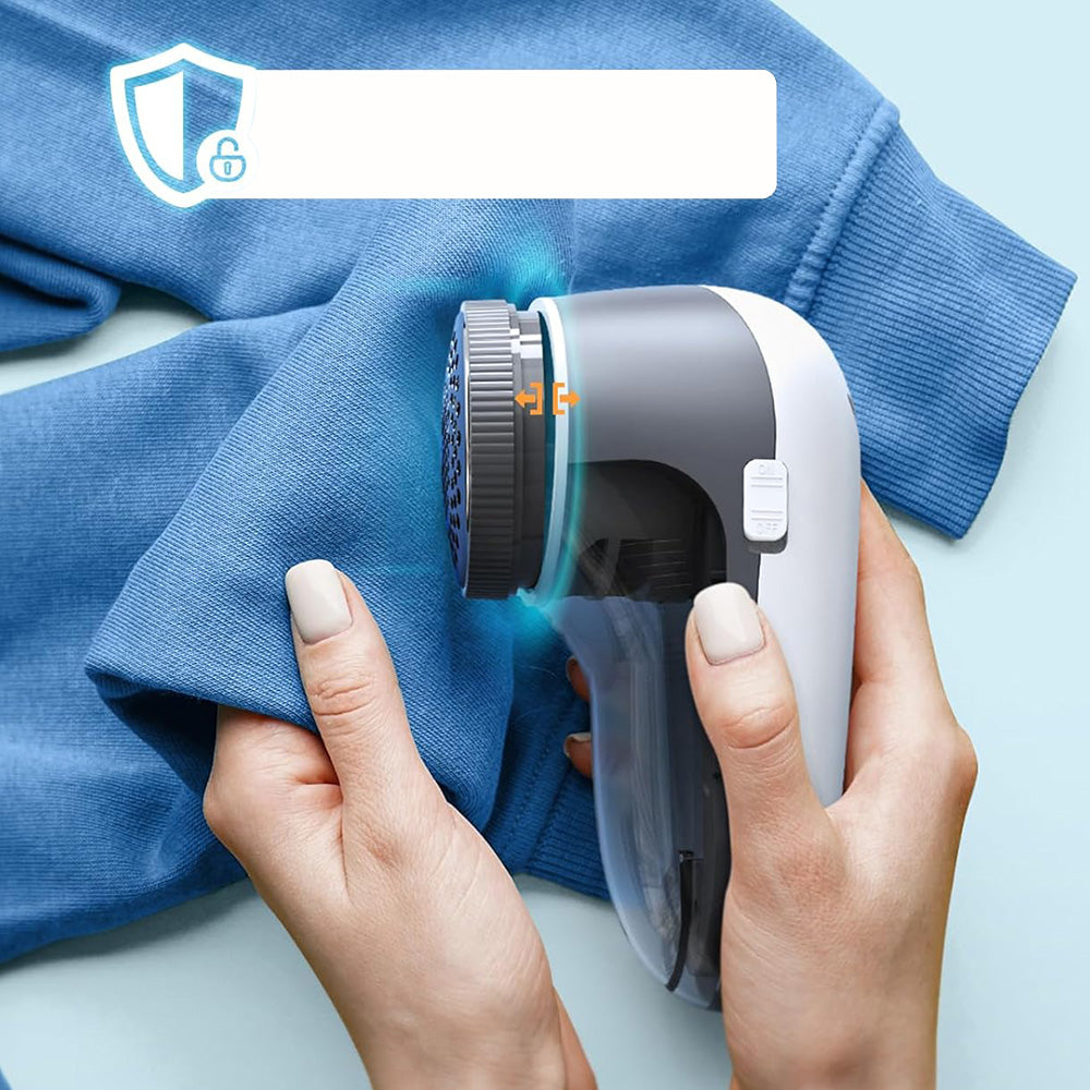 Gadget Techsuit Clothing Lint Remover Flufix (ACS1), 9000 Revolutions Per Minute, ABS, Stainless Steel, Gri