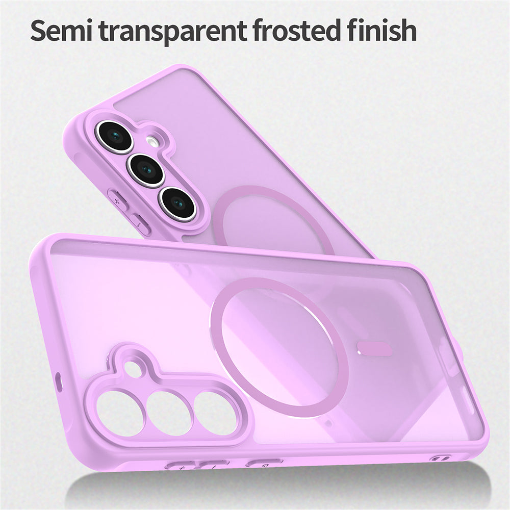 Husa de protectie Techsuit HaloFrost II MagSafe compatibil cu Samsung Galaxy A17 5G / A17 4G / M17 / F17, Roz