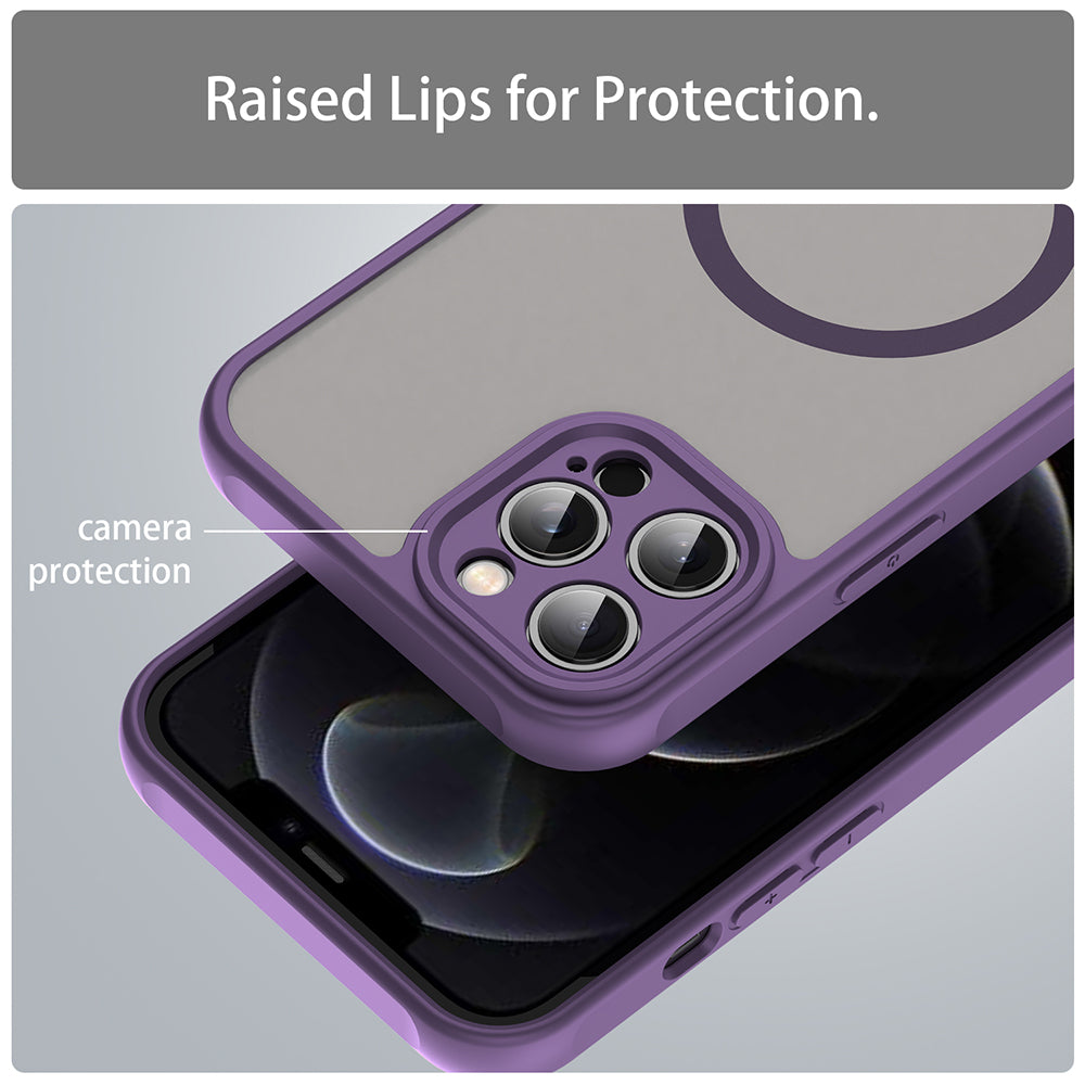Husa pentru iPhone 11 Pro Max - Techsuit HaloFrost II MagSafe - Purple
