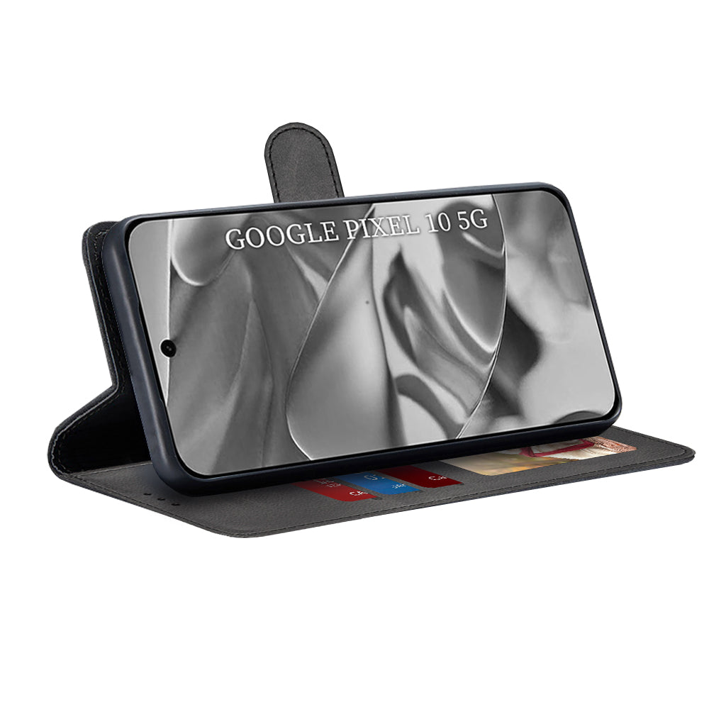 Husa de protectie Techsuit Diary Book compatibil cu Google Pixel 10 / 10 Pro, Negru