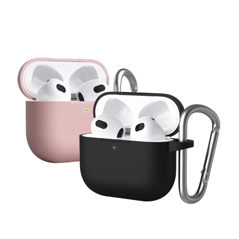 Casti Blueo Liquid Silicone Protect Case, for AirPods 3, Nisipiu Pink