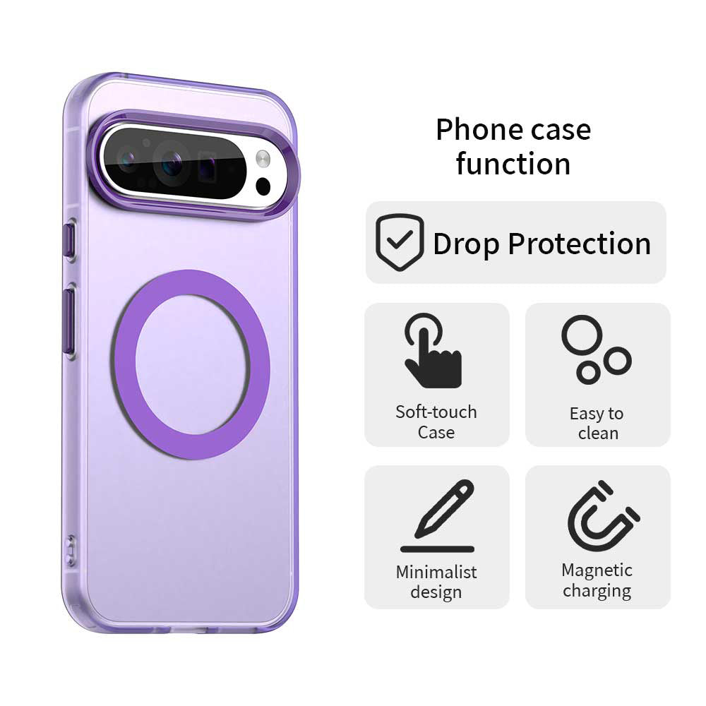 Husa de protectie Techsuit CandyCase MagSafe compatibil cu Google Pixel 10 Pro XL, Mov
