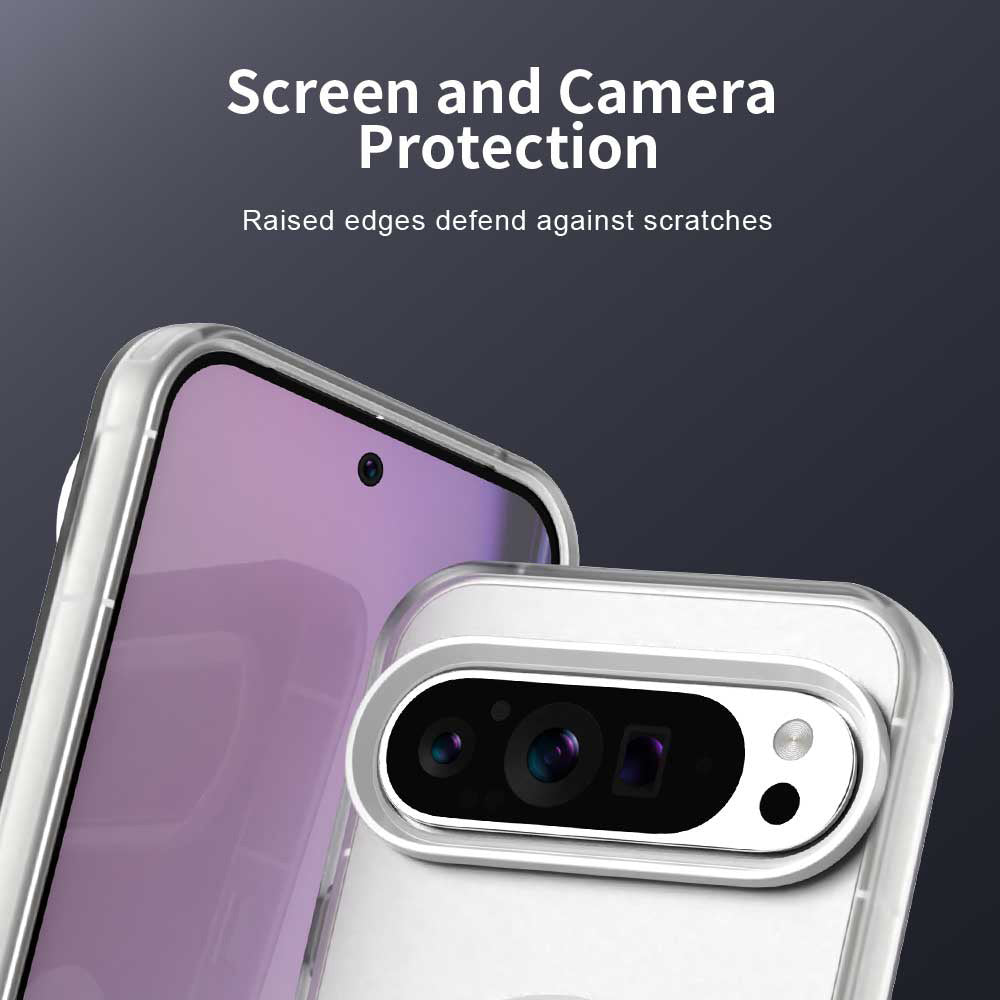 Husa de protectie Techsuit CandyCase MagSafe compatibil cu Google Pixel 10 / 10 Pro, Alb