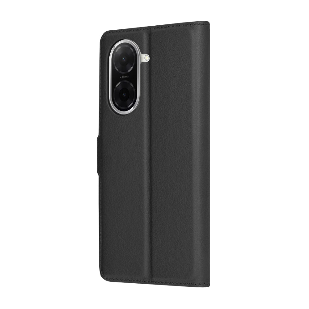 Husa de protectie Techsuit Leather Folio compatibil cu Xiaomi Redmi A5 4G (Regional), Negru