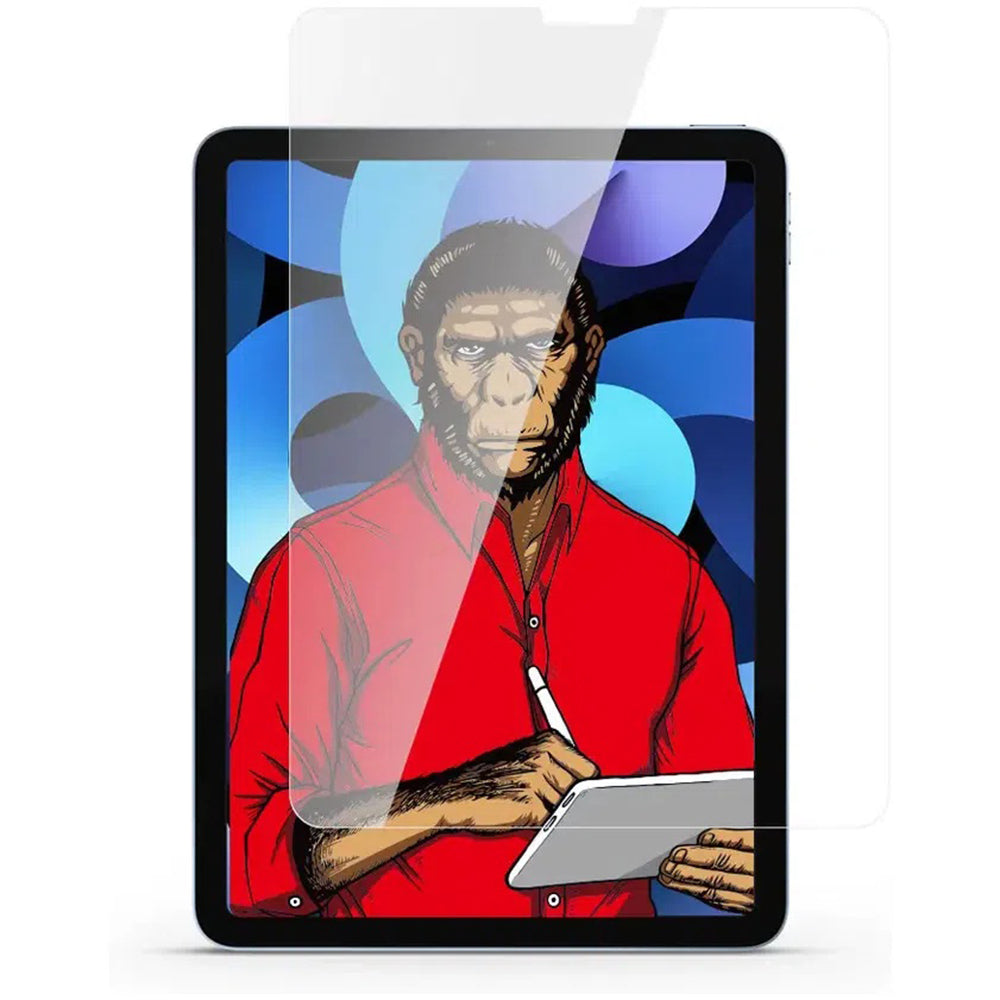 Husa de protectie tableta Blueo HD Tempered Glass compatibil cu iPad Pro 12.9 (2020 / 2021 / 2022), Transparent