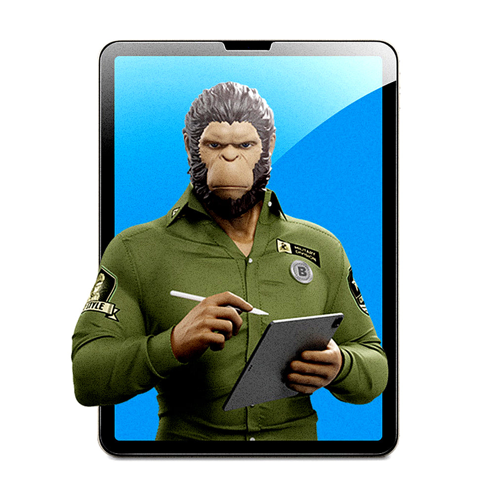 Husa de protectie tableta Blueo Special Writing Screen Protector compatibil cu iPad Pro 11 (2024) / iPad Pro 11 (2025), Transparent Mat