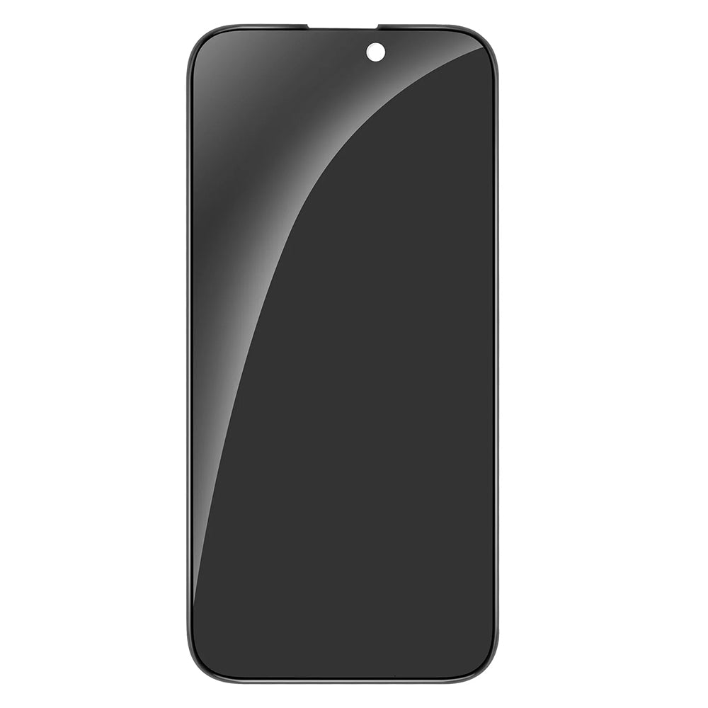 Folie de protectie ANANK 2.5D 2X Reinforced Privacy with Installation Box compatibil cu iPhone 16, Negru