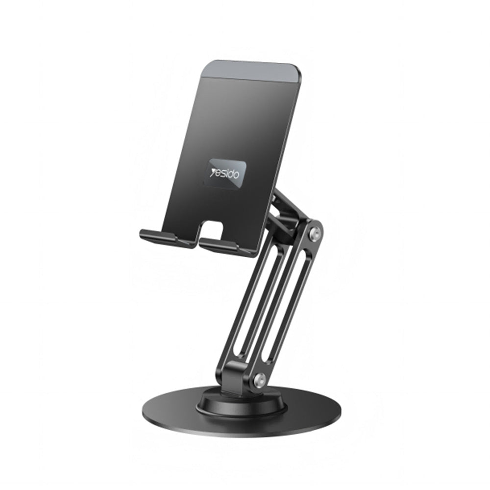 Suport Yesido (C300), for Phone Adjustable, Aluminum, 4.7 - , Argintiu