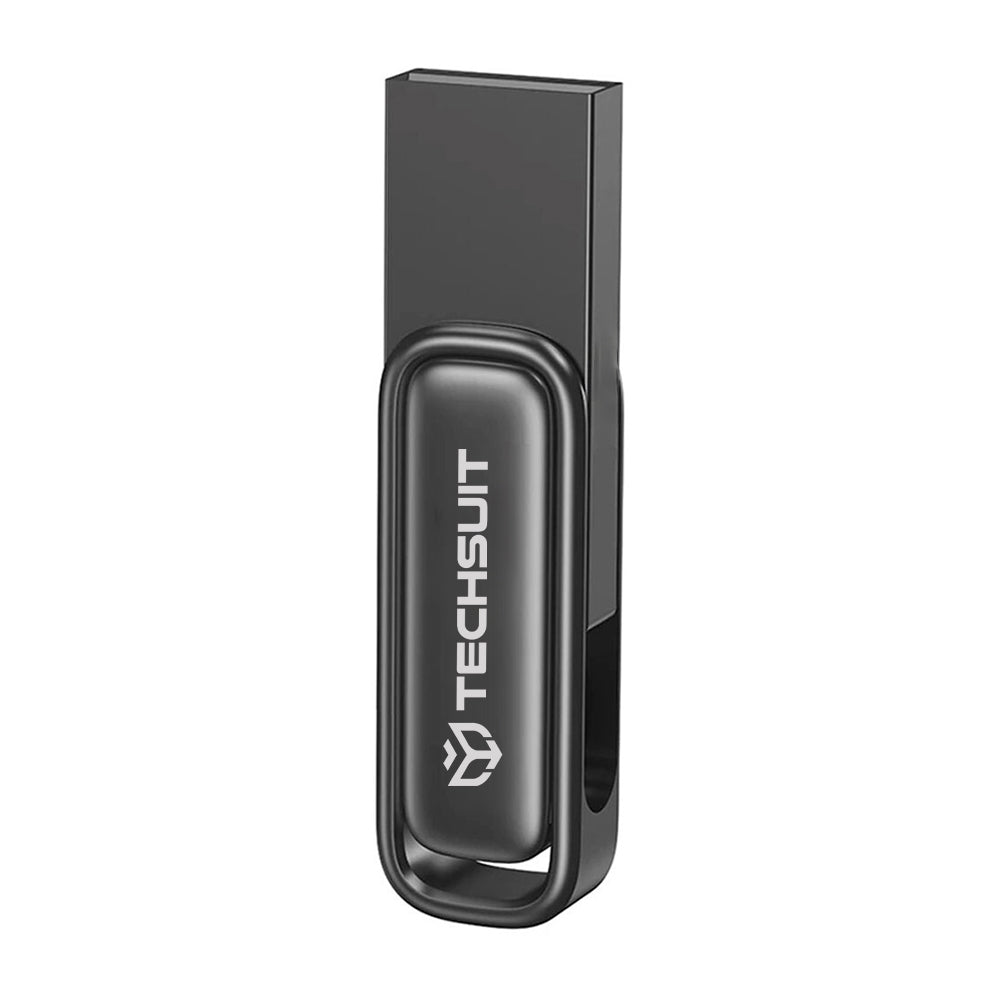 Stick de Memorie Techsuit THSM33 (THSM33132), 32GB, 80M/s, Gri