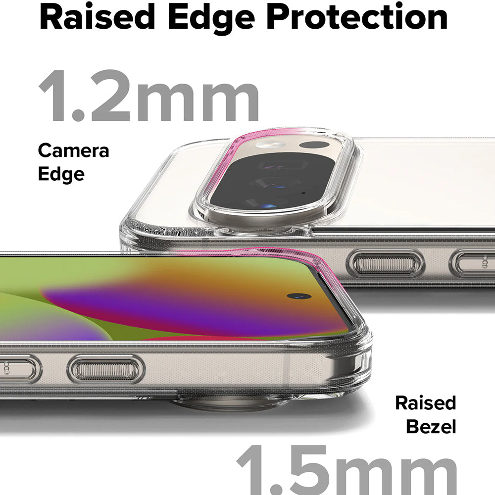 Husa de protectie Ringke Fusion compatibil cu Google Pixel 10 / 10 Pro, Transparent