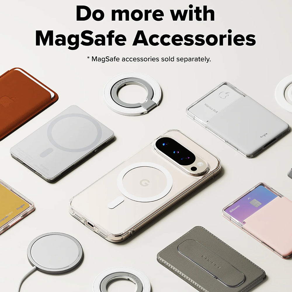Husa de protectie Ringke Fusion MagSafe compatibil cu Google Pixel 10 / 10 Pro, Transparent