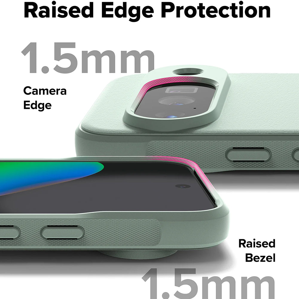 Husa de protectie Ringke Onyx compatibil cu Google Pixel 10, Menta