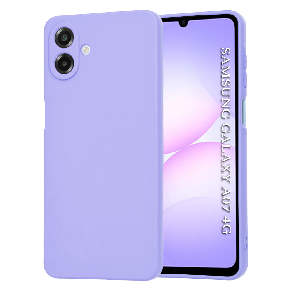 Husa de protectie Techsuit SoftFlex compatibil cu Samsung Galaxy A07 4G, Mov Deschis
