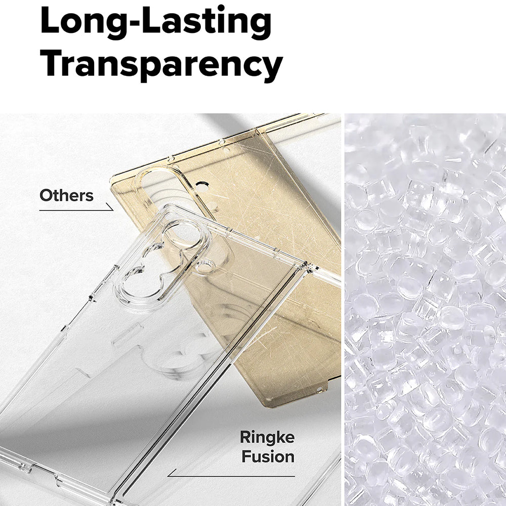 Husa de protectie Ringke Fusion compatibil cu Samsung Galaxy Z Fold7, Transparent