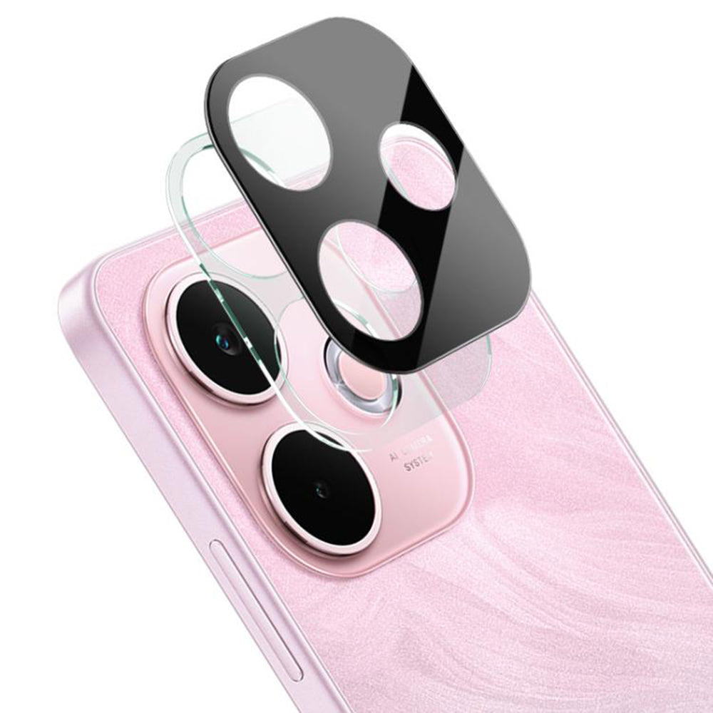 Folie de protectie Techsuit Full Camera Glass compatibil cu Oppo A5 Pro 4G / A5 Pro 5G, Negru