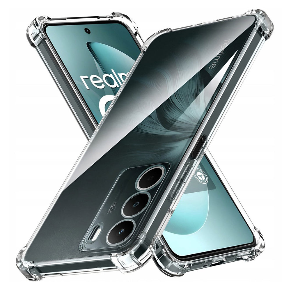 Husă Techsuit Shockproof Clear Silicone transparentă pentru Realme C71
