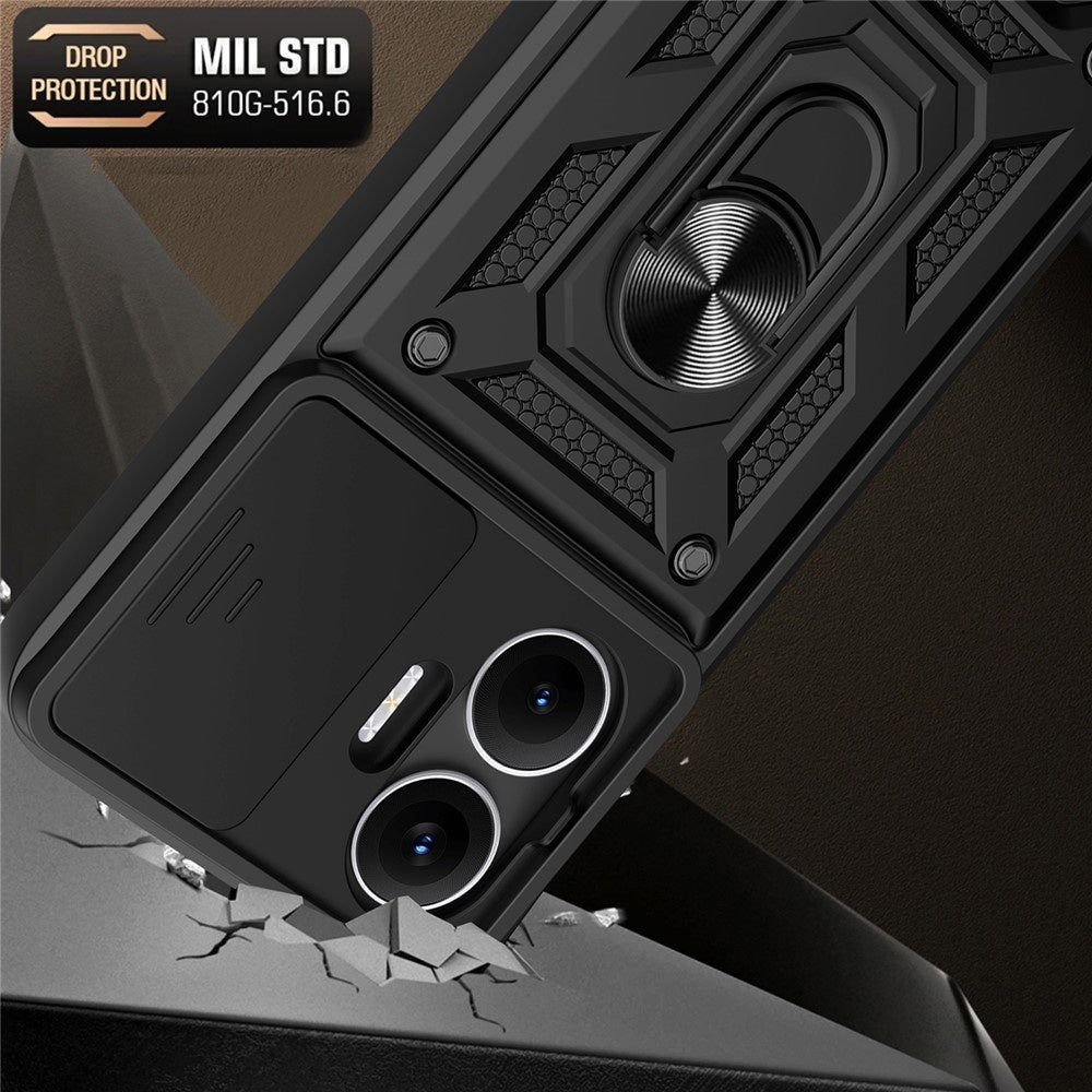Husa de protectie Techsuit CamShield Series compatibil cu Xiaomi Poco F7, Negru