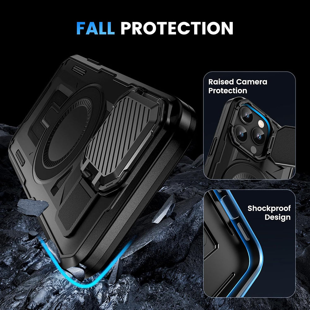 Husa de protectie Techsuit CamVault MagSafe compatibil cu iPhone 17 Air, Negru