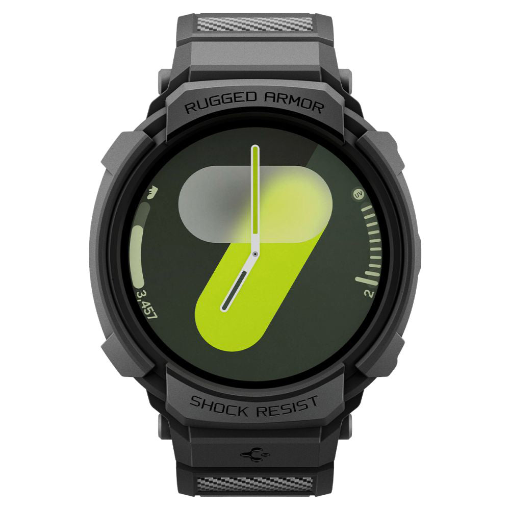 Accesoriu smartwatch Spigen Rugged Armor Pro (ACS10005) compatibil cu Samsung Galaxy Watch8 40mm, Negru Mat