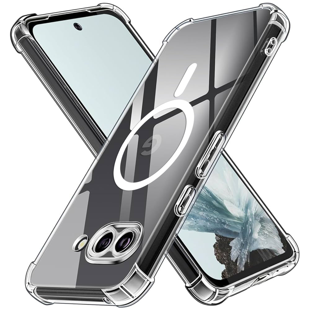 Husa de protectie Techsuit Shockproof Clear Silicone MagSafe compatibil cu Google Pixel 9a, Transparent