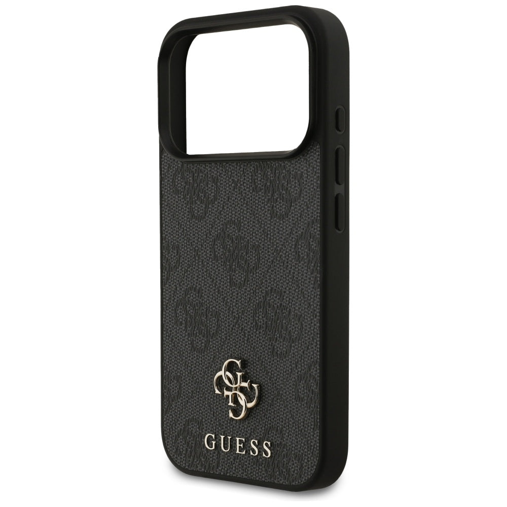 Husa de protectie Guess 4G Small and Classic Logo MagSafe (GUHMP17LP4SM4MK) compatibil cu iPhone 17 Pro, Negru