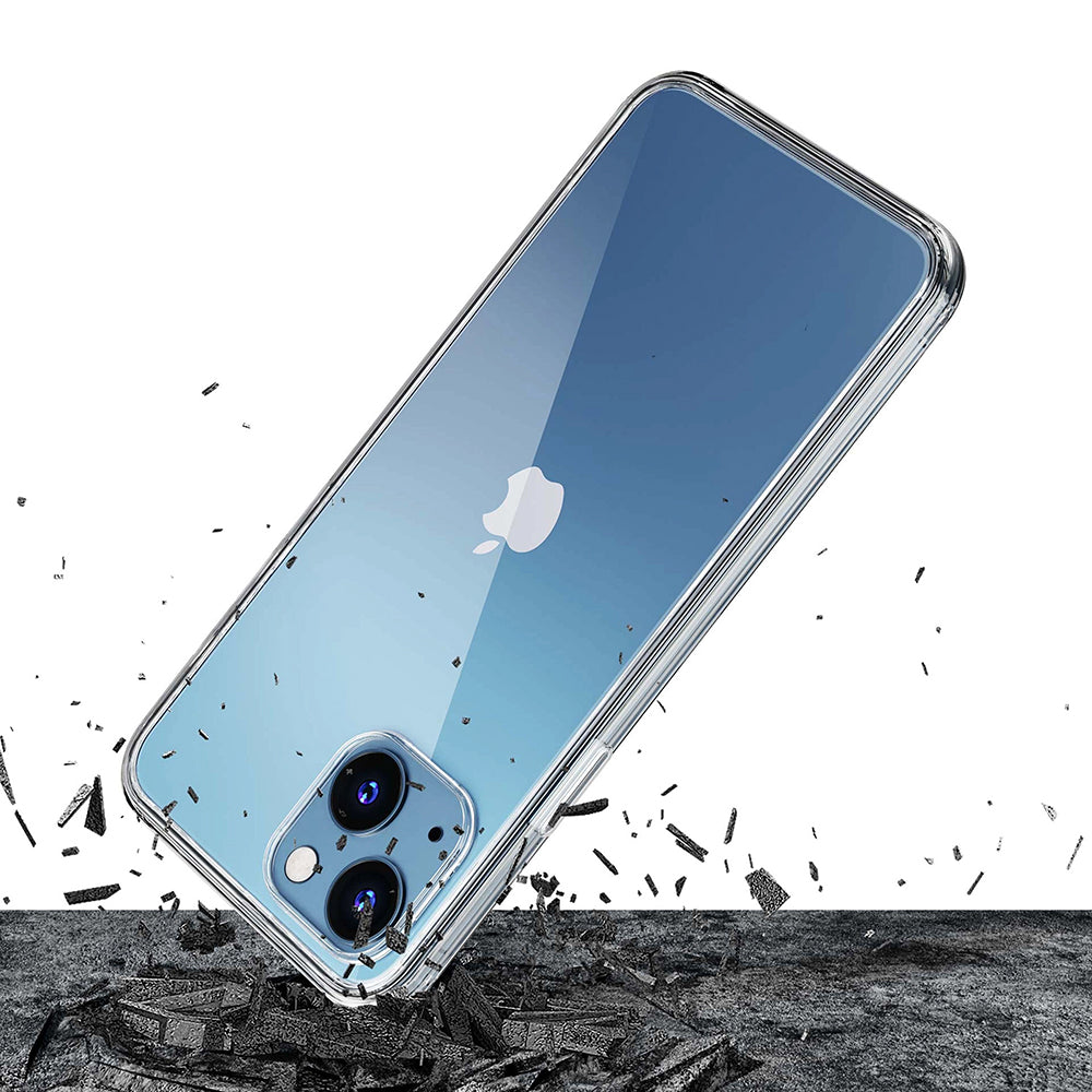 Husa de protectie 3mk Clear compatibil cu iPhone 13, Transparent