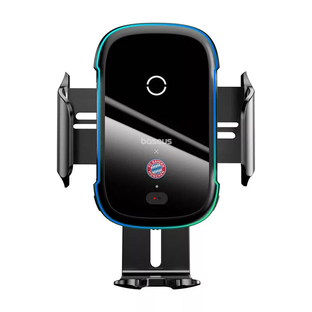 Suport Baseus with Wireless Charging (C40344000113-Z1), for Air Vent, Windshield and Dashboard, 4.7-6.5 inch, Gri