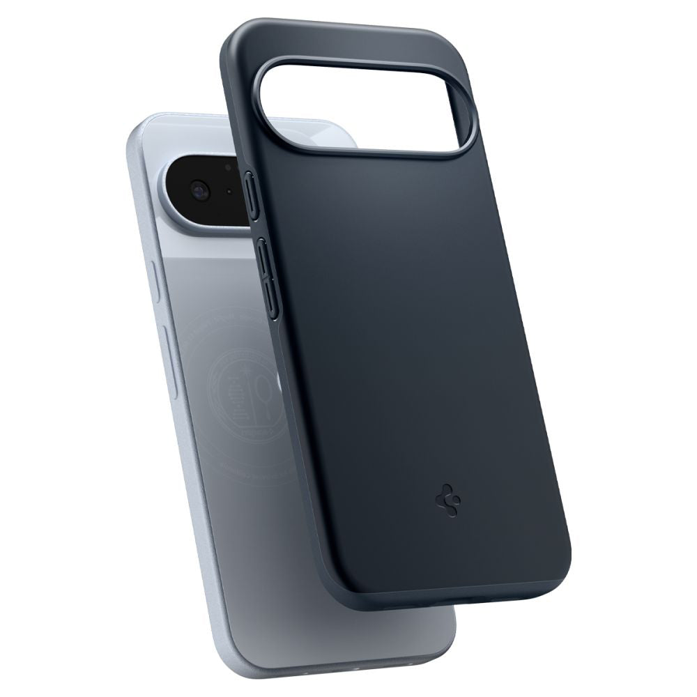 Husa de protectie Spigen Thin Fit MagSafe (ACS09700) compatibil cu Google Pixel 10 / 10 Pro, Metal Slate