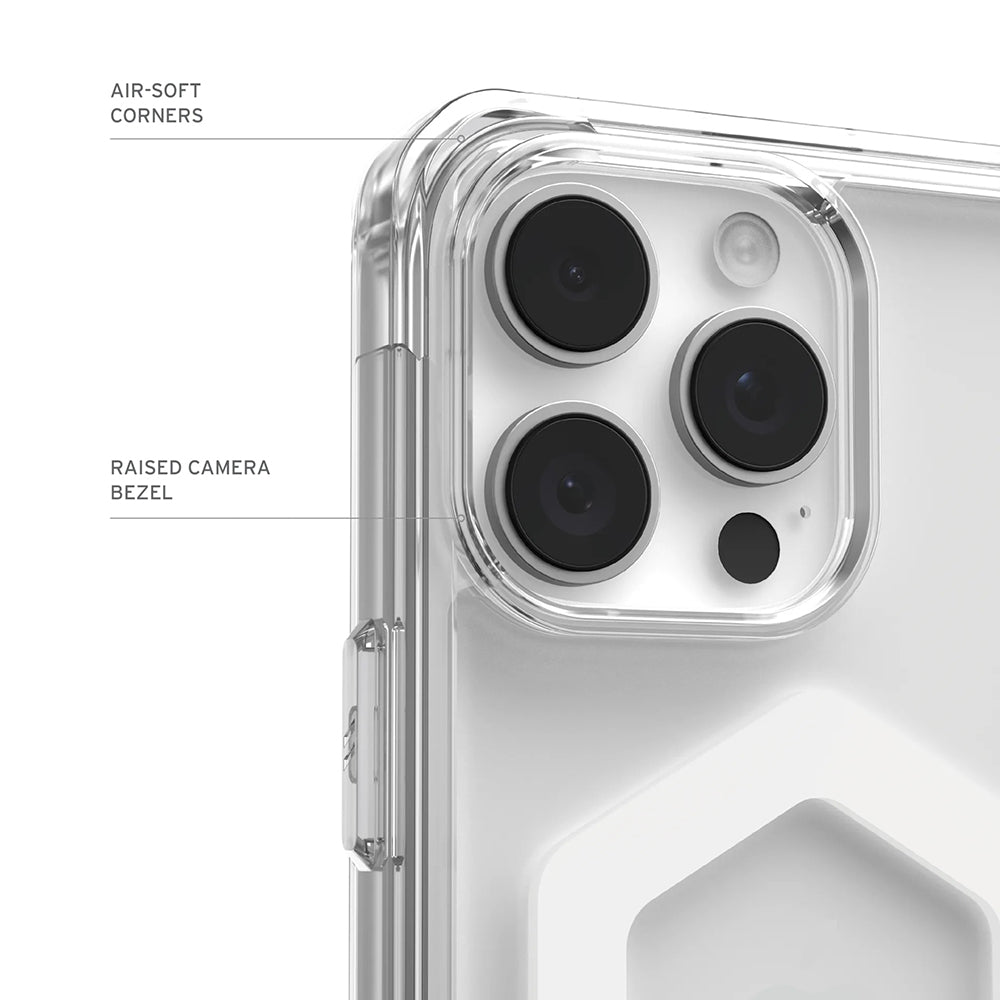 Husa de protectie UAG Plyo MagSafe compatibil cu iPhone 17 Air, Ice White