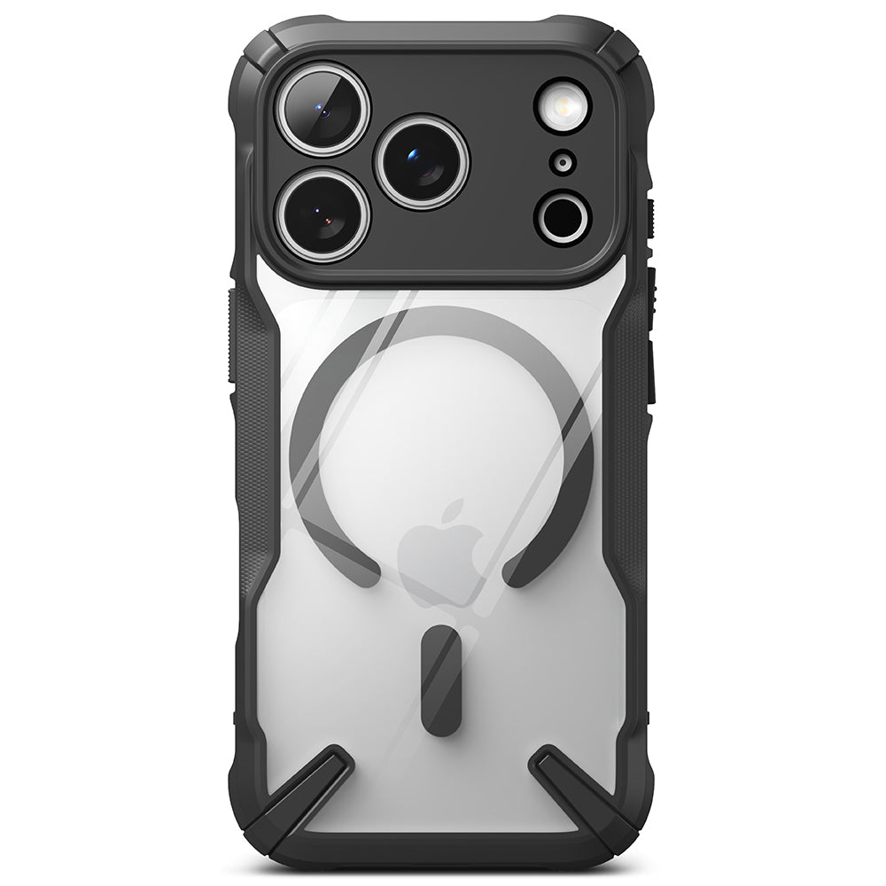 Husa de protectie Ringke Fusion X MagSafe compatibil cu iPhone 17 Pro, Negru