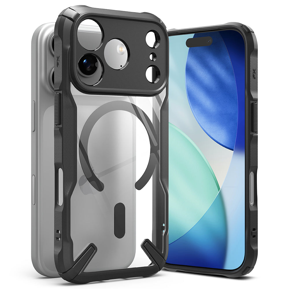 Husa de protectie Ringke Fusion X MagSafe compatibil cu iPhone 17 Pro, Negru